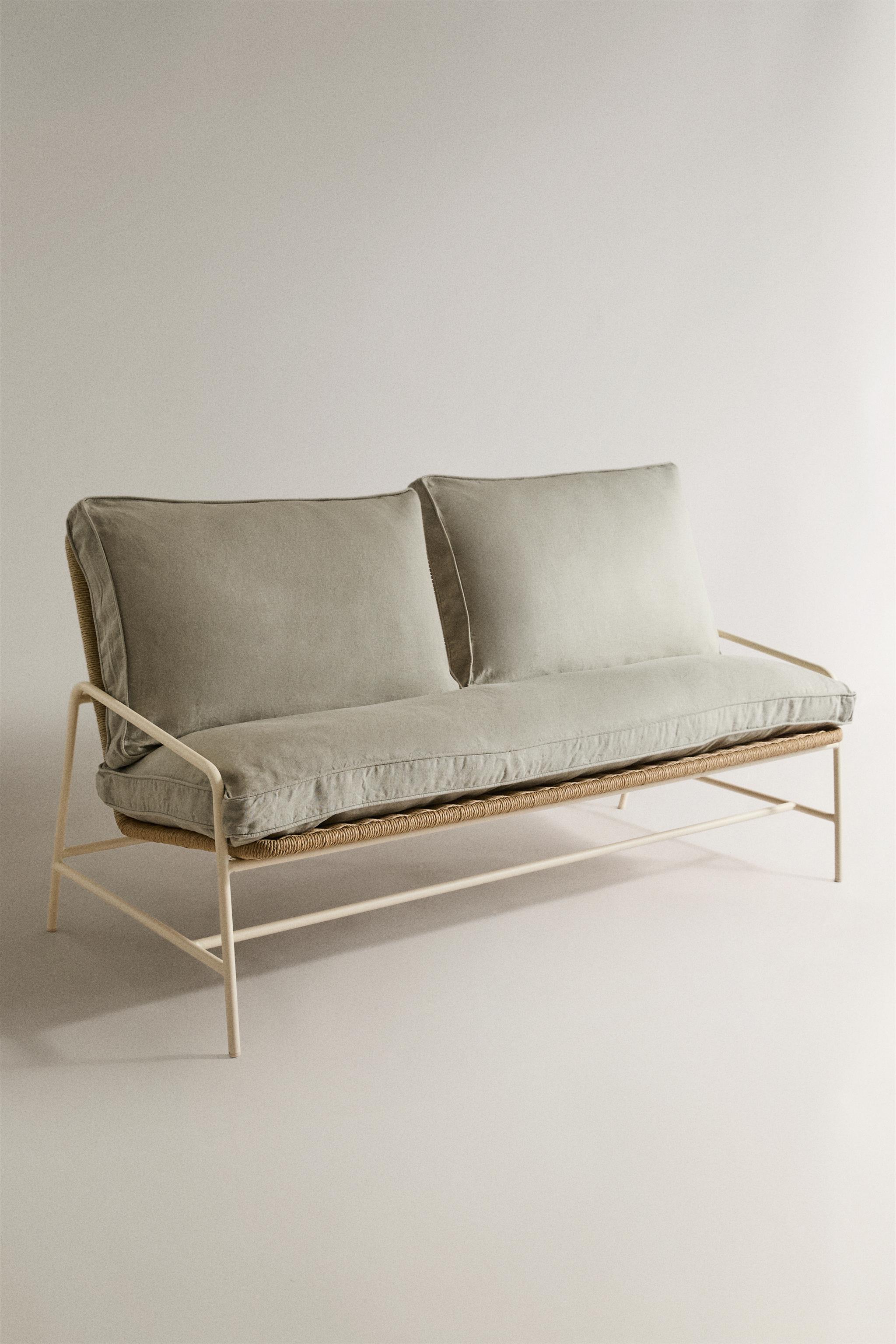 COUSSIN ASSISE BANQUETTE LIN